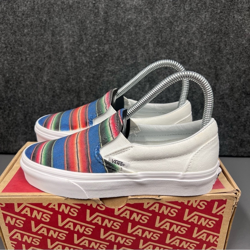 Vans Classic “Mexican Blanket” Slip On Shoes Size 5 Women’s - Picture 4 of 12